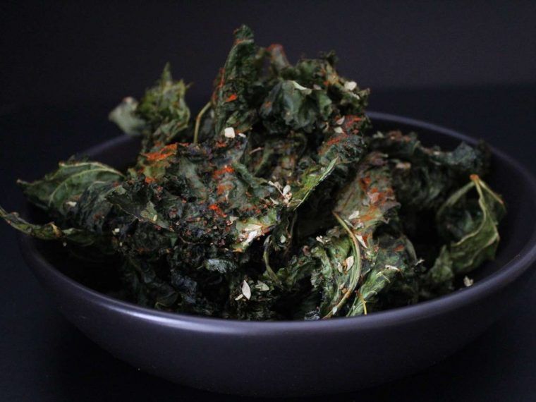 KALE CHIPS o chips de col rizada
