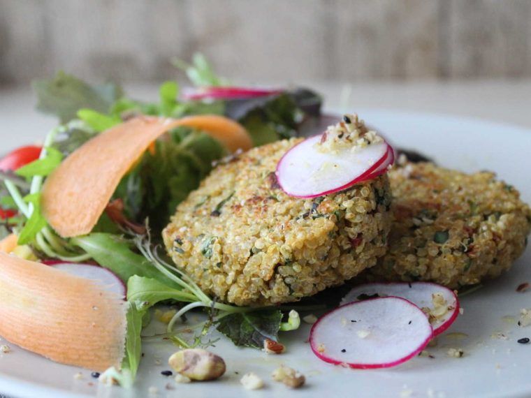 HAMBURGUESA DE QUINOA